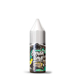 Flacon de 10 ml d'e-liquide Ginger de la gamme Lemon Time