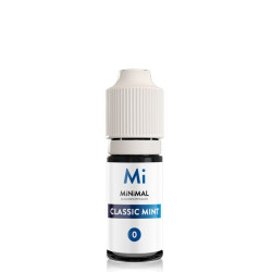 Flacon de 10 ml d'e-liquide Classic Mint de la marque Minimal
