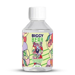 Flacon de 200 ml d'e-liquide Pomme Cerise Bubble Gum de la marque Biggy Bear
