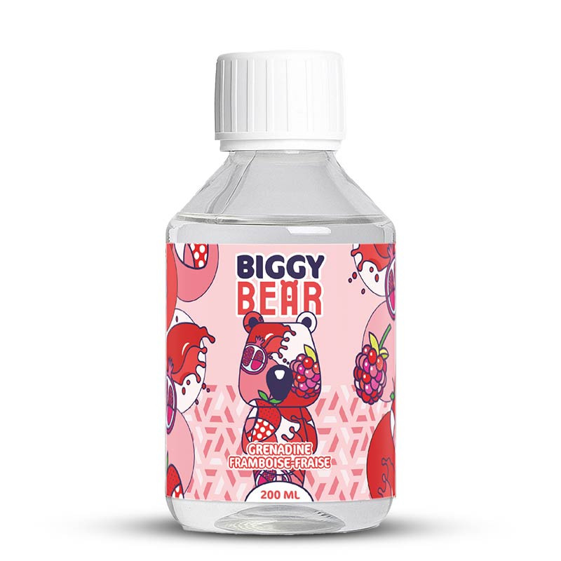 Grenadine Framboise Fraise 200ml - Biggy Bear (1/1)