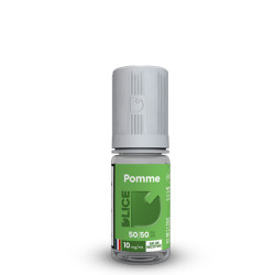 Flacon de 10 ml d'e-liquide Pomme de la marque D'lice