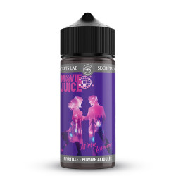 Flacon de 100 ml d'e-liquide Mirty Dancing de la gamme Movie Juice