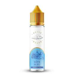 Flacon de 50 ml d'e-liquide Rêve Bleu de la marque Petit Nuage