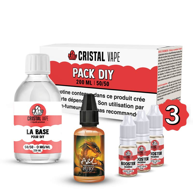 Pack DIY Fury 230ml A&L Ultimate (1/1)