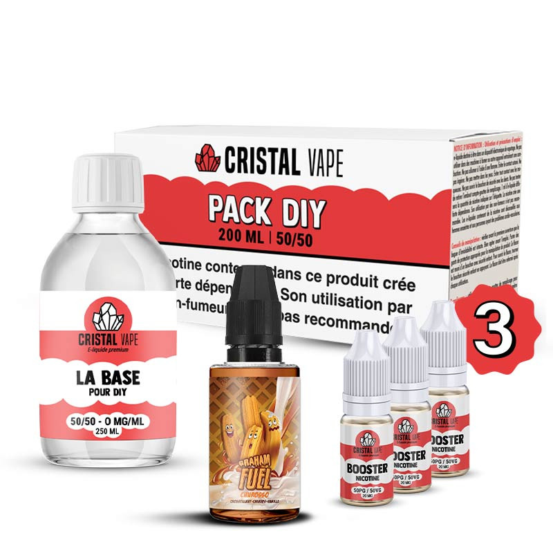 Pack DIY Churosso 230ml Graham Fuel (1/1)