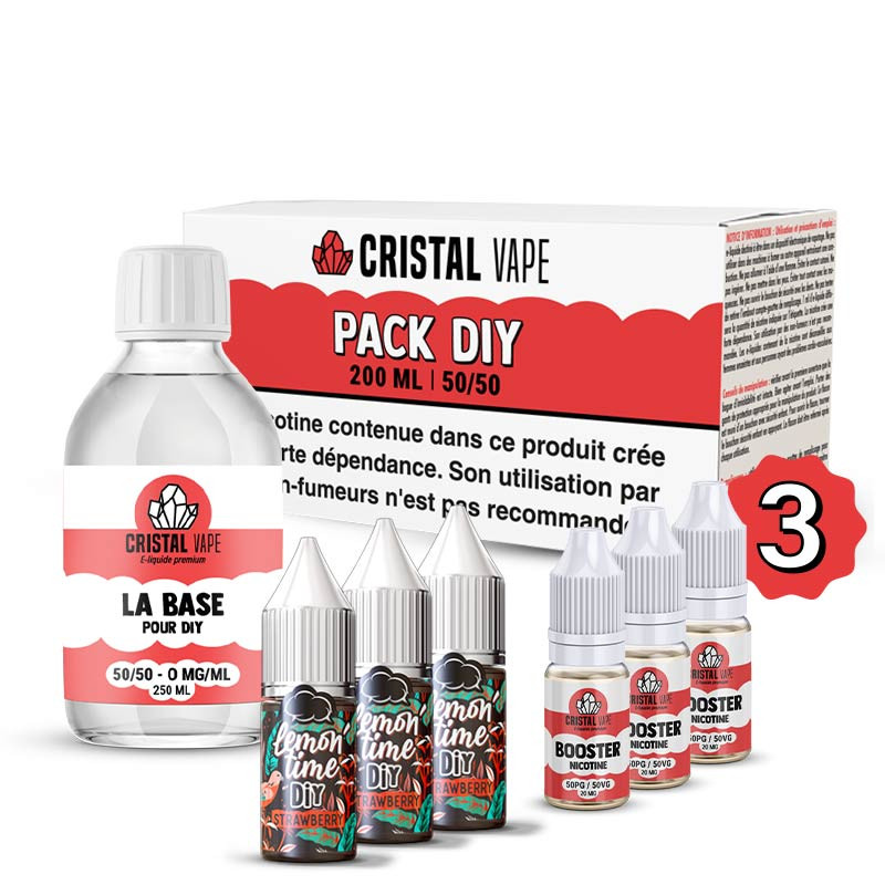 Pack DIY Strawberry 230ml Lemon Time (1/1)