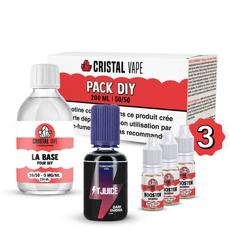 Pack DIY Dark Enigma 230ml Tjuice (1/1)