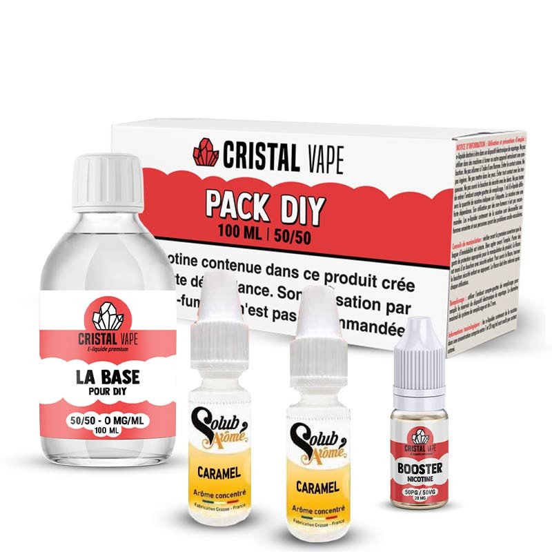 Pack DIY Caramel 120ml - Solubarome (1/1)