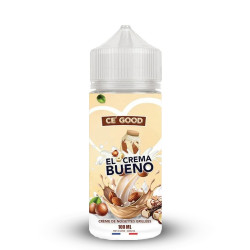 Flacon de 100 ml d'e-liquide El Crema Bueno de la gamme El Crema CE'GOOD