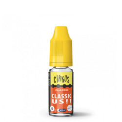 Flacon de 10 ml d'e-liquide Classic US de la gamme Cirkus VDLV