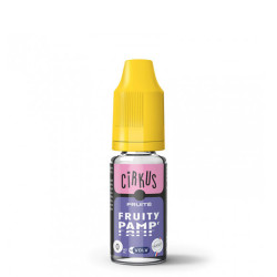 Flacon de 10 ml d'e-liquide Fruity Pamp de la gamme Cirkus VDLV