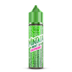 Flacon de 50 ml d'e-liquide Mint Raspberry de la gamme Mintaïa