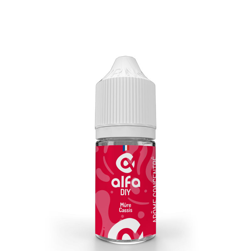 Concentré Mûre Cassis 30ml - Alfa DIY (1/1)