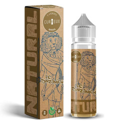 Flacon de 50 ml d'e-liquide Le Tanzanien Natural de la marque Curieux