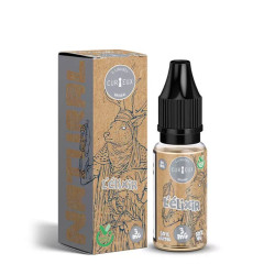 Flacon de 10 ml d'e-liquide L'Elixir Natural de la marque Curieux