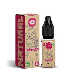 Flacon de 10 ml d'e-liquide Framboise Edition Natural de la marque Curieux