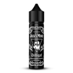 Flacon de 50 ml d'e-liquide Jack's Mind de la marque Dilligaf