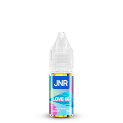 Flacon de 10 ml d'e-liquide Love 66 de la marque JNR