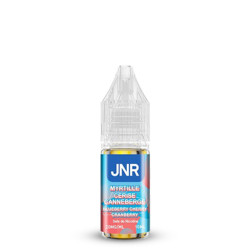 Flacon de 10 ml d'e-liquide Blueberry Cherry Cranberry de la marque JNR