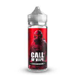 Flacon de 100 ml d'e-liquide Crimson de la gamme Call of Vape