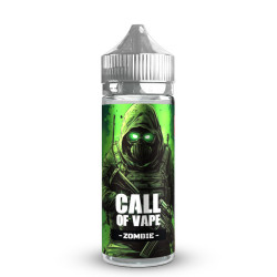 Flacon de 100 ml d'e-liquide Zombie de la gamme Call of Vape