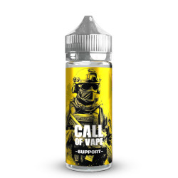Flacon de 100 ml d'e-liquide Support de la gamme Call of Vape