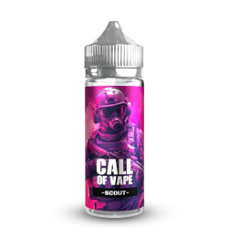 Flacon de 100 ml d'e-liquide Scout de la gamme Call of Vape