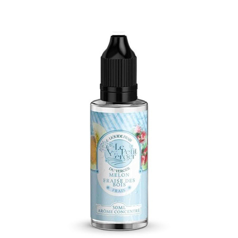 Concentré Melon Fraise des Bois Frais 30ml - Le Petit Verger (1/1)