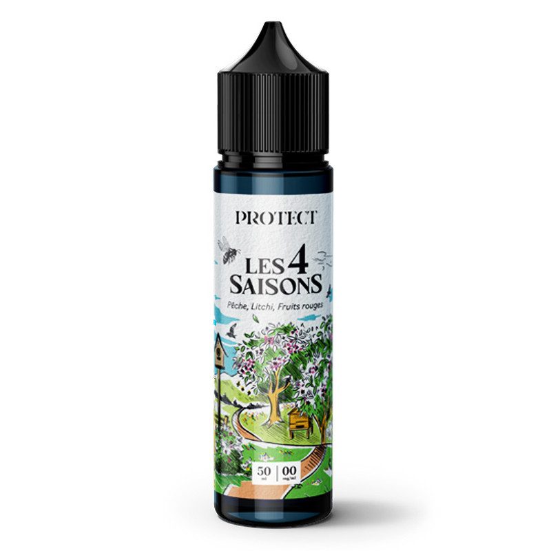 Pêche Litchi Fruits Rouges 50ml - Les 4 Saisons - Protect (1/1)