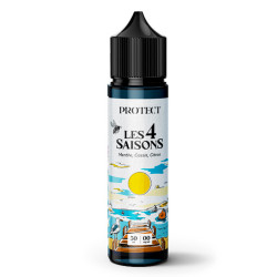 Flacon de 50 ml d'e-liquide Menthe Cassis Citron de la série Les 4 Saisons