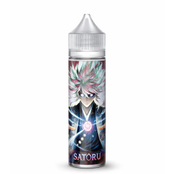 Flacon de 50 ml d'e-liquide Satoru de la gamme Miv Distrib