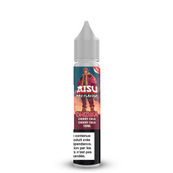 Flacon de 10 ml d'e-liquide Onizuka Cherry Cola de la gamme Aisu Max Flavour