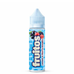 Flacon de 50 ml d'e-liquide Crème Cassis Fruits Rouges de la marque Fruitos