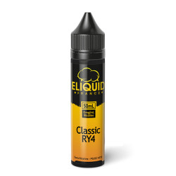 Flacon de 50 ml d'e-liquide Classic RY4 de la marque Eliquid France