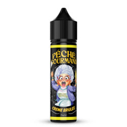 Flacon de 50 ml d'e-liquide Crème Brulée de la marque O'Jlab