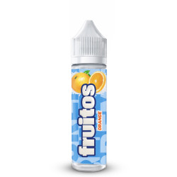 Flacon de 50 ml d'e-liquide Crème Orange de la marque Fruitos