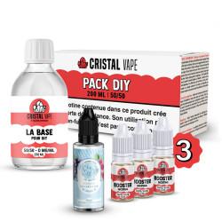Pack DIY Cassis Framboise Frais 230ml Le Petit Verger