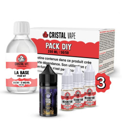 Pack DIY Pêche Framboise Myrtille 230ml Punk Funk Hero