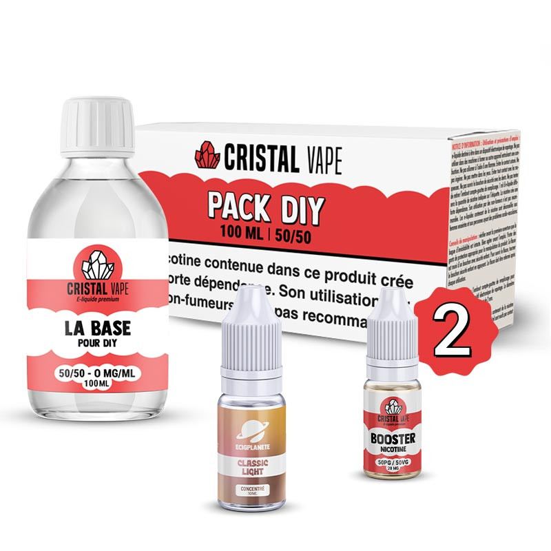 Pack DIY Classic Light 110ml - Ecigplanete (1/1)