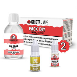 Pack DIY Vanille 110ml - Ecigplanete
