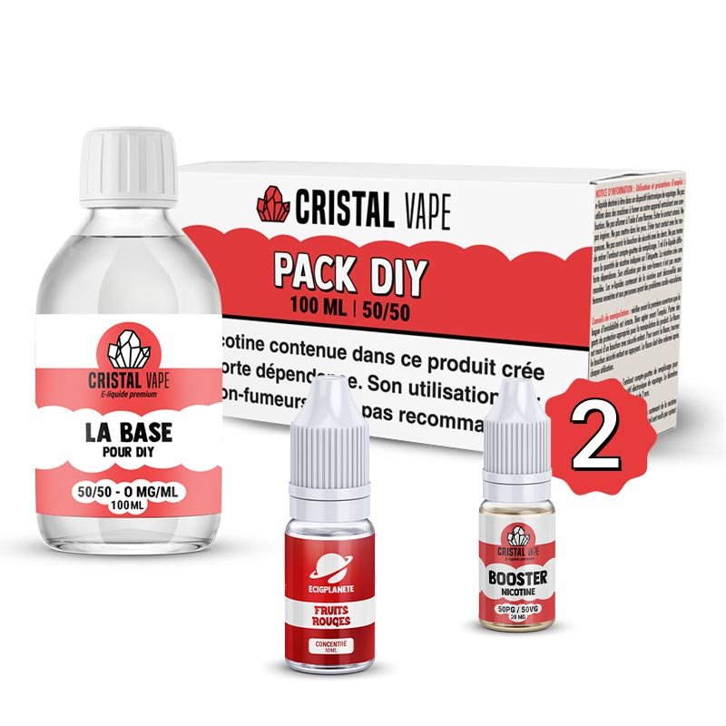 Pack DIY Fruits Rouges 110ml - Ecigplanete (1/1)