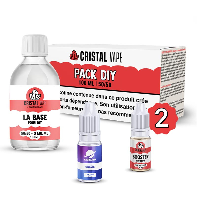 Pack DIY Cassis 110ml - Ecigplanete (1/1)