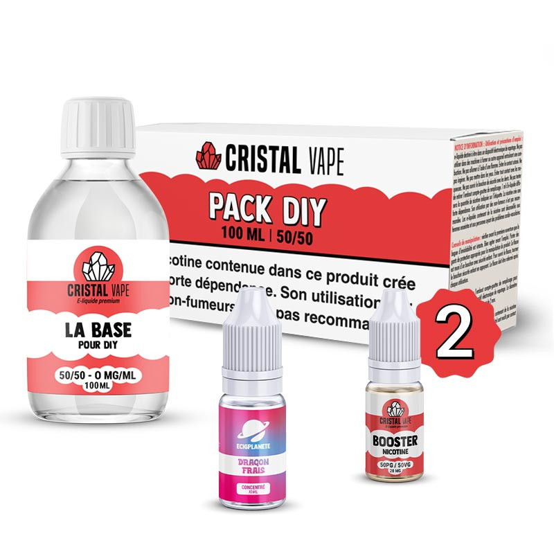 Pack DIY Dragon Frais 110ml - Ecigplanete (1/1)