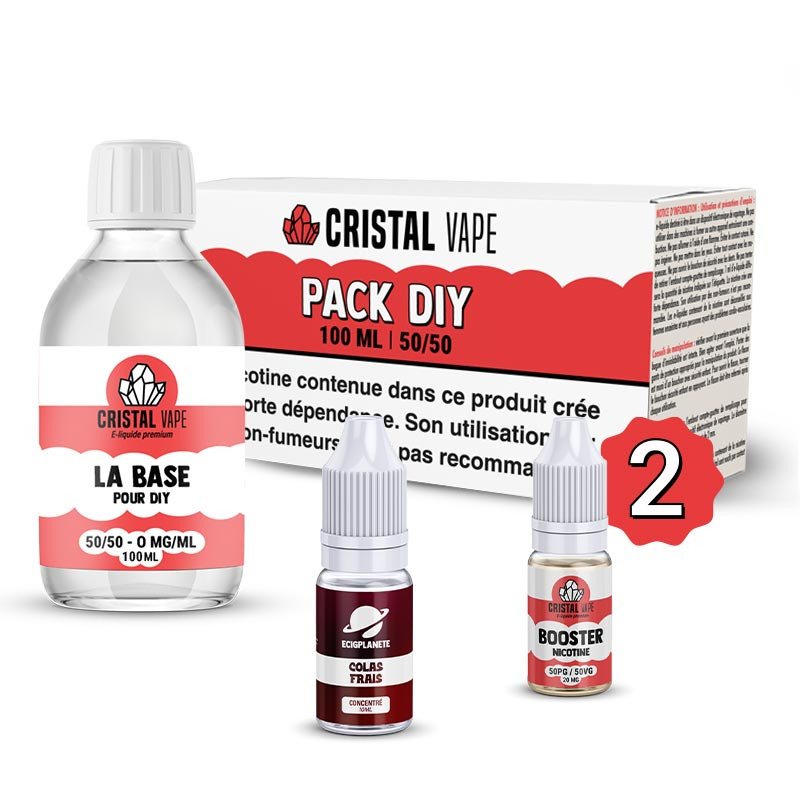 Pack DIY Cola Frais 110ml - Ecigplanete (1/1)