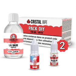 Pack DIY Fraise Frais 110ml - Ecigplanete