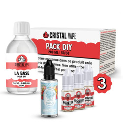 Pack DIY Fraise Figue de Barbarie Frais 230ml Le Petit Verger