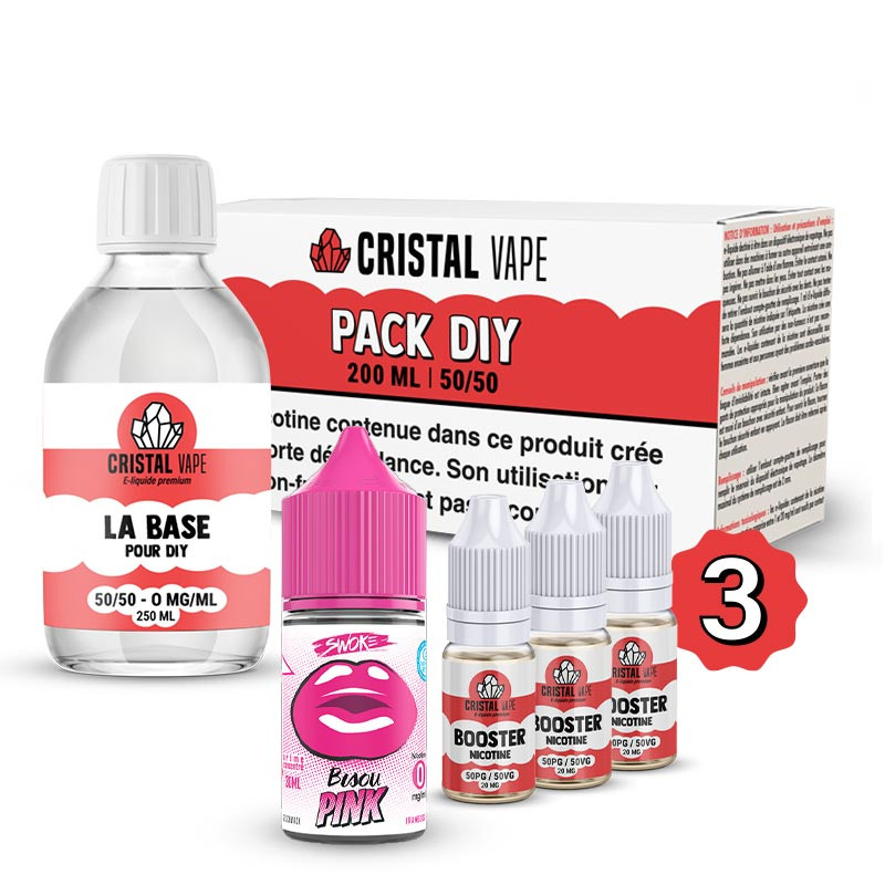 Pack DIY Bisou Pink 230ml Swoke (1/1)