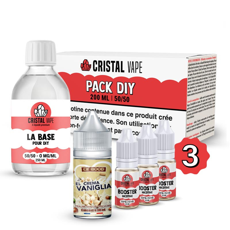 Pack DIY El Crema Vaniglia 230ml CE'GOOD (1/1)