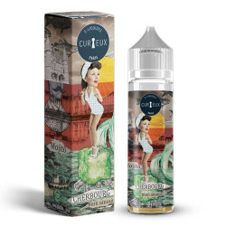 Flacon de 50 ml d'e-liquide Cherbourg Mon Amour de la marque Curieux