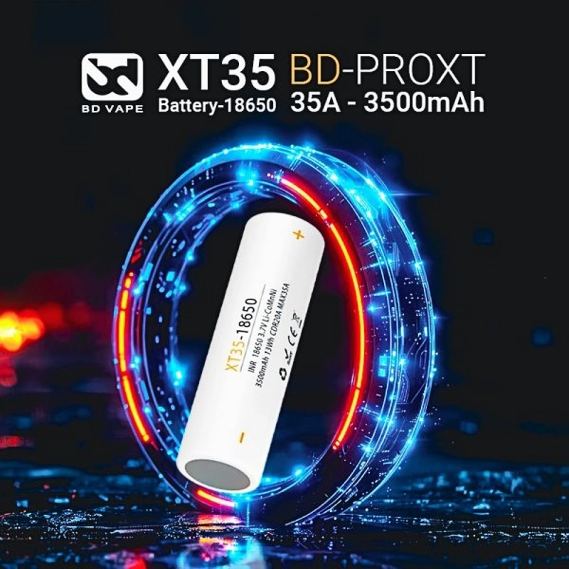 Accu INR 18650 BD Pro XT35 3500mah - BD Vape (3/3)